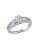 Concerto 1 CT Multi-shape Diamonds TW Fashion 14k White Gold Ring - DIAMOND - 5