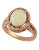 Effy 14K Rose Gold Diamond and Opal Ring - MULTI COLOURED - 7