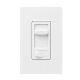 Skylark Contour Single Pole/3-Way dimmable CFL & LED Dimmer, White