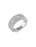 Concerto Diamond and Sterling Silver Lacy Ring - DIAMOND - 7