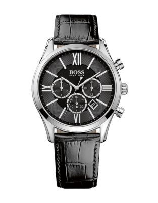 Boss Mens Chronograph Ambassador 1513194 Watch - BLACK