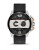 Diesel Ironside Stainless Steel & Leather Chronograph Strap Watch - BLACK