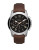 Fossil Grant Leather Watch Brown - BROWN