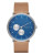 Skagen Denmark Hald Analog Mens Watch SKW6167 - BLUE/BROWN