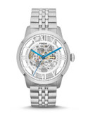 Fossil Mens Townsman Automatic Watch ME3044 - SILVER
