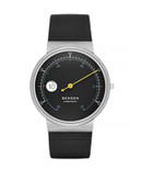 Skagen Denmark Limited Edition Ancher Mono Stainless Steel Watch - BLACK