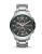 Armani Exchange Mens Chronograph Hampton Stainless Steel Watch - SILVER