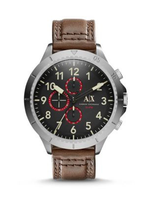 Armani Exchange Chronograph Romulous AX1755 Watch - BROWN
