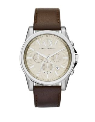 Armani Exchange Chronograph Outerbanks Watch - BROWN