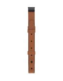 Fossil Q Reveler Leather Double Sided Strap - BROWN