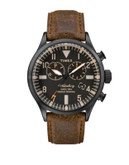 Timex Mens Waterbury Chronograph Watch - BROWN