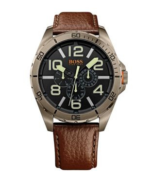 Boss Orange Mens Analog Berlin 1513166 Watch - BROWN