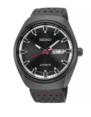 Seiko Stainless Steel Analog Watch - BLACK