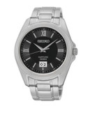 Seiko Stainless Steel and Sapphire Crystal - SILVER
