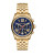 Michael Kors Gold Tone Lexington Watch with a Navy Dial MK6206 - GOLD