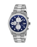 Kenneth Cole New York Stainless Steel Chronograph Watch - SILVER