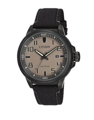 Citizen Drive Action Required Stainless Steel Strap Watch - BLACK