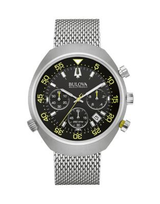 Bulova Chronograph Lobster Collection Watch - SILVER