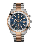 Guess Chronograph Stainless Steel Sport Watch - TWO TONE