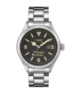 Timex Waterbury Stainless Steel Analog Watch - BLACK