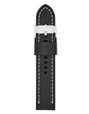 Fossil Leather Watch Strap - BLACK