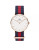 Daniel Wellington Oxford NATO Strap Goldplated Watch - RED