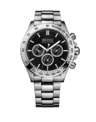 Boss Stainless Steel Chronograph Ikon Watch 1512965 - BLACK