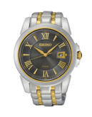 Seiko Le Grand Sport Stainless Steel Solar Watch - TWO TONE