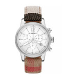 Burberry Utilitarian Check Chronograph Watch - MULTI