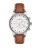 Burberry Utilitarian Leather Chronograph Watch - TAN