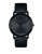 Movado Analog Sapphire Matte Black Watch - BLACK