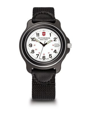 Victorinox Swiss Army Mens Original Analog 249086 Watch - BLACK