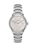 Burberry Stainless Steel Classic Round Analog Watch - SILVER