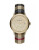 Burberry Classic Round Goldtone Check Watch - MULTI