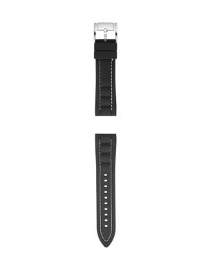 Fossil Q Grant Stainless Steel Silicone Replacement Watch Band - BLACK