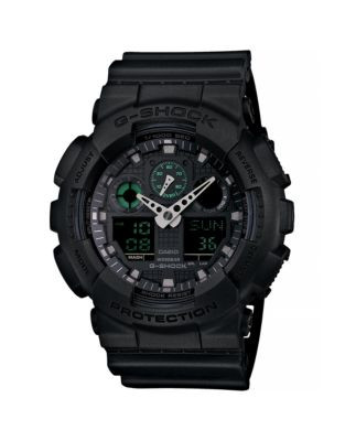 Casio Military Black Analogue and Digital Combo Watch - BLACK