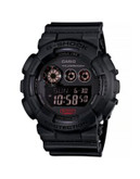 Casio Military Black Resin Digital Watch - BLACK