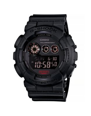 Casio Military Black Resin Digital Watch - BLACK