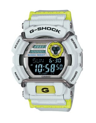 Casio Mens Digital Protector Style Watch GD400DN-8 - WHITE
