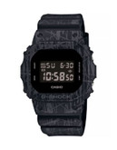 Casio Digital G-Shock Slash Pattern Watch - BLACK