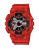 Casio Analog G-Shock X-Large Slash Pattern Watch - RED