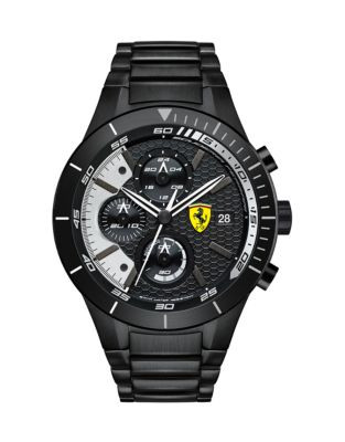 Ferrari Chronograph Red Rev Evo Watch 830267 - BLACK