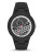 Adidas Aberdeen Polka Dot Silicone Watch - BLACK