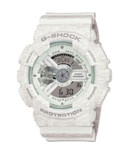 Casio Heathered Big Case G-Shock Watch - WHITE