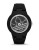 Adidas Aberdeen Trefoil Silicone Watch - BLACK