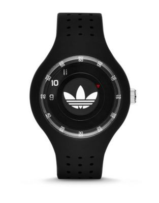 Adidas Ipswich Unisex Silicone Watch - BLACK