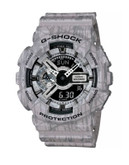 Casio Analog G-Shock Slash Watch - GREY