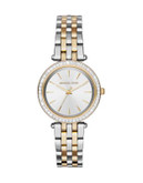 Michael Kors Darci Two-Toned Stainless Steel Analog Watch - TWO TONE