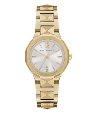 Karl Lagerfeld Joleigh Goldtone Bracelet Watch - GOLD