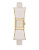 Kate Spade New York Kenmare White Bow Leather Watch - WHITE